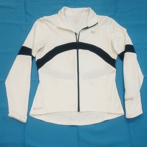 Pearl Izumi White and Black Cycling Jacket